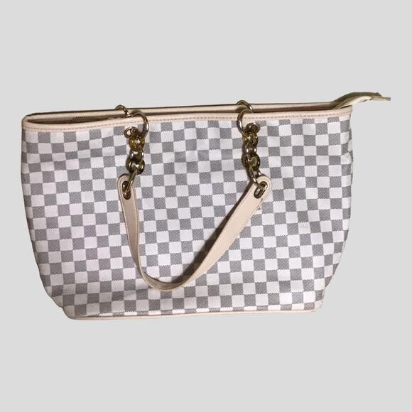 Lola Benson Starr Monogram Damien Handbag (Missing  keychain) EUC (Clean inside) - Picture 3 of 12